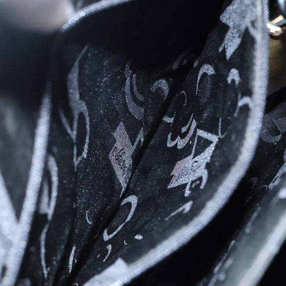 Salvatore Ferragamo Shoulder Bag Patent leather Beige Auth 110481