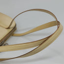 Salvatore Ferragamo Shoulder Bag Patent leather Beige Auth 110481-7