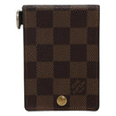 LOUIS VUITTON Damier Ebene Porte Cartes ID Bandouliere Case N60016 Auth 110489V-13