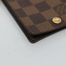 LOUIS VUITTON Damier Ebene Porte Cartes ID Bandouliere Case N60016 Auth 110489V-14