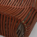 Salvatore Ferragamo Shoulder Bag Leather Brown Auth 110497-10