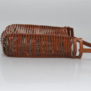 Salvatore Ferragamo Shoulder Bag Leather Brown Auth 110497-3