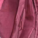 BURBERRY Nova Check Tote Bag Canvas Leather Beige Red gold Auth 110498-12