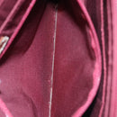 BURBERRY Nova Check Tote Bag Canvas Leather Beige Red gold Auth 110498-23