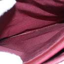 BURBERRY Nova Check Tote Bag Canvas Leather Beige Red gold Auth 110498-24