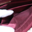 BURBERRY Nova Check Tote Bag Canvas Leather Beige Red gold Auth 110498-25