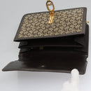 CELINE C Macadam Canvas Shoulder Bag Beige Brown Auth 110506-19