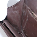 CELINE C Macadam Canvas Shoulder Bag Beige Brown Auth 110506-22