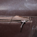 CELINE C Macadam Canvas Shoulder Bag Beige Brown Auth 110506-11