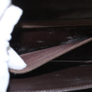 CELINE C Macadam Canvas Shoulder Bag Beige Brown Auth 110506-12