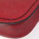 LOUIS VUITTON Epi Saint Cloud GM Shoulder Bag Red M52197 LV Auth 110514-17
