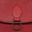 LOUIS VUITTON Epi Saint Cloud GM Shoulder Bag Red M52197 LV Auth 110514-19