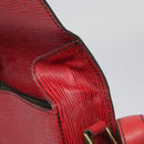 LOUIS VUITTON Epi Saint Cloud GM Shoulder Bag Red M52197 LV Auth 110514-8
