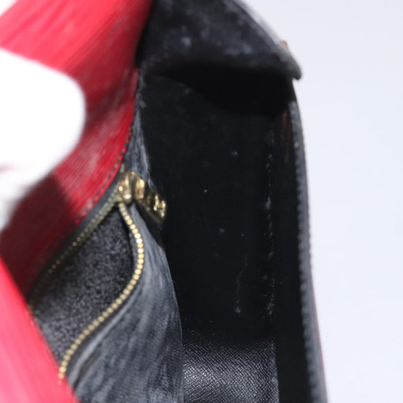 LOUIS VUITTON Epi Saint Cloud GM Shoulder Bag Red M52197 LV Auth 110514