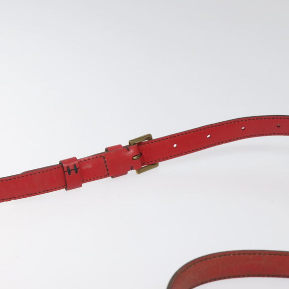 LOUIS VUITTON Epi Saint Cloud GM Shoulder Bag Red M52197 LV Auth 110514