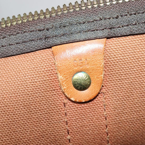 LOUIS VUITTON Monogram Keepall 45 Boston Bag M41428 LV Auth 110527