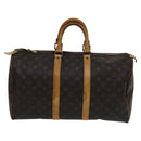 LOUIS VUITTON Monogram Keepall 45 Boston Bag M41428 LV Auth 110527-2