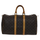 LOUIS VUITTON Monogram Keepall 45 Boston Bag M41428 LV Auth 110527-3
