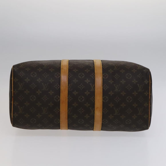 LOUIS VUITTON Monogram Keepall 45 Boston Bag M41428 LV Auth 110527