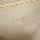 CHANEL Mademoiselle Tote Bag Canvas Navy CC Auth 110544A-18