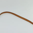 CELINE Macadam Canvas Shoulder Bag PVC Leather Brown Auth 110551-8