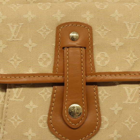 LOUIS VUITTON Monogram Mini Buzas Marie Kate Bag Beige M92323 LV Auth 110562