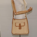 LOUIS VUITTON Monogram Mini Buzas Marie Kate Bag Beige M92323 LV Auth 110562-23