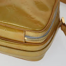 LOUIS VUITTON Monogram Vernis Wooster Schoudertas Gris M91036 LV Auth 110625-14