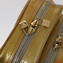 LOUIS VUITTON Monogram Vernis Wooster Shoulder Bag Gris M91036 LV Auth 110625-18