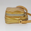 LOUIS VUITTON Monogram Vernis Wooster Schoudertas Gris M91036 LV Auth 110625-3