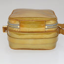 LOUIS VUITTON Monogram Vernis Wooster Schoudertas Gris M91036 LV Auth 110625-5