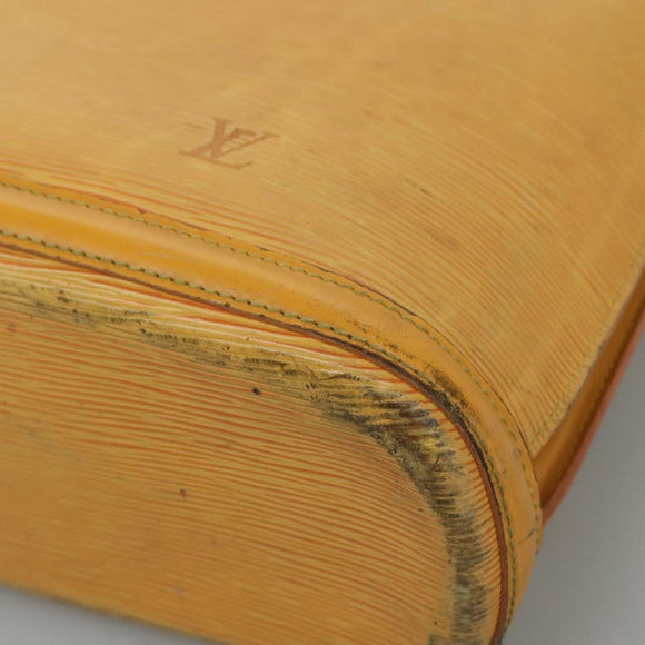 LOUIS VUITTON Epi Lussac Shoulder Bag Yellow M52289 LV Auth 110657