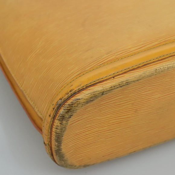 LOUIS VUITTON Epi Lussac Shoulder Bag Yellow M52289 LV Auth 110657