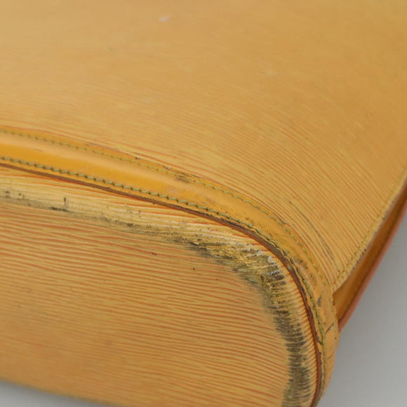 LOUIS VUITTON Epi Lussac Shoulder Bag Yellow M52289 LV Auth 110657