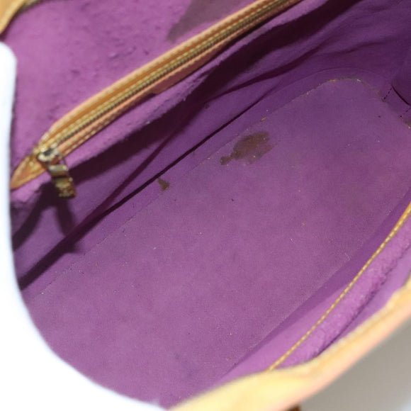 LOUIS VUITTON Epi Lussac Shoulder Bag Yellow M52289 LV Auth 110657