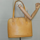 LOUIS VUITTON Epi Lussac Shoulder Bag Yellow M52289 LV Auth 110657-22