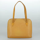 LOUIS VUITTON Epi Lussac Shoulder Bag Yellow M52289 LV Auth 110657-2