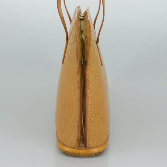 LOUIS VUITTON Epi Lussac Shoulder Bag Yellow M52289 LV Auth 110657