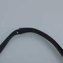 Christian Dior Trotter Canvas Shoulder Bag Navy Gold Auth 110662-8