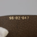 GUCCI GG Supreme Web Sherry Line Shoulder Bag PVC Beige Gold Auth 110668-23