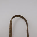 GUCCI GG Supreme Web Sherry Line Shoulder Bag PVC Beige Gold Auth 110668-9