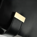 GUCCI Hand Bag Leather 2way Black Gold 000 2046 0562 Auth 110671-9