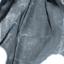 GUCCI Hand Bag Leather 2way Black Gold 000 2046 0562 Auth 110671-21