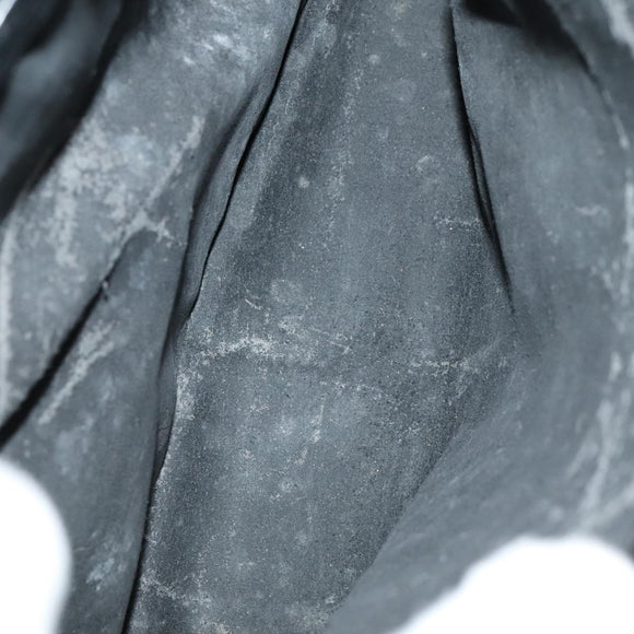 GUCCI Hand Bag Leather 2way Black Gold 000 2046 0562 Auth 110671