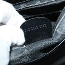 GUCCI Hand Bag Leather 2way Black Gold 000 2046 0562 Auth 110671-12