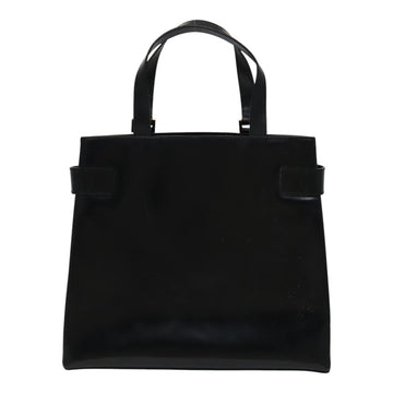 GUCCI Hand Bag Leather 2way Black Gold 000 2046 0562 Auth 110671 - 0