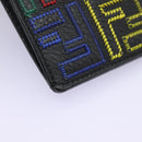 FENDI Zucca Canvas Smartphone Pochette Pouch Black Auth 110673V-17
