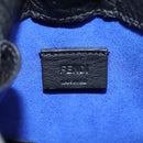 FENDI Zucca Canvas Smartphone Pochette Pouch Black Auth 110673-20