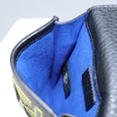 FENDI Zucca Canvas Smartphone Pochette Pouch Black Auth 110673V-22