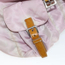 PRADA Backpack Nylon Pink Auth 110692-28